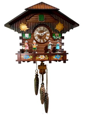 Vintage German Made, Cuckoo Clock In Very Nice Condition.