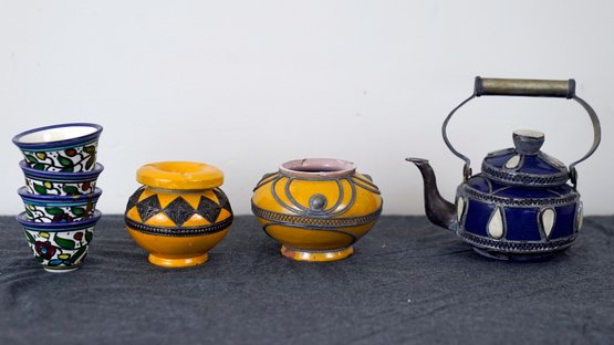 Group Of Ceramics From Morocco And/or Other Countries