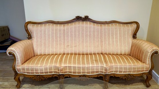 Wooden Framed Couch Sofa