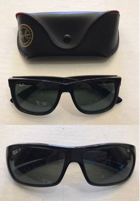 Two Ray Ban Sunglasses And Case