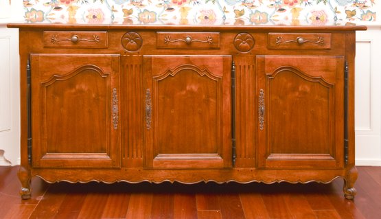 Henredon Cherry Wood French Provincial Sideboard