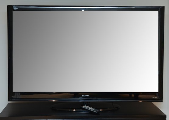 Sharp  Aquos 60'  LCD TV, 1080p, 120Hz HDTV Model No. LC-60E69U