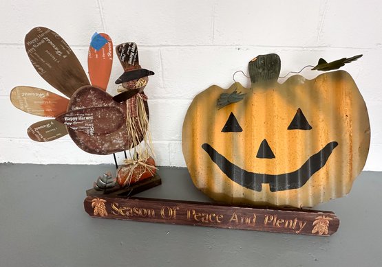 Collection Of Fall Themed Decor