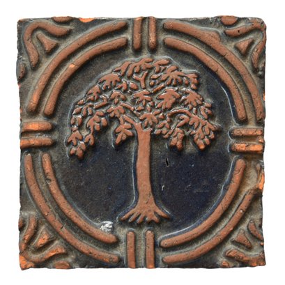 Henry Mercer Moravian Tile Works 'Tree', 1978
