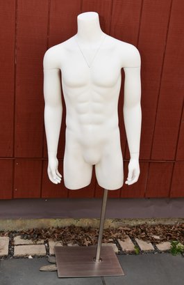 Male Mannequin With Removable Neck, Arms And Hands