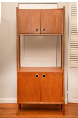 Mid-Century Modern 4 Door Cabinet