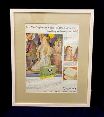Vintage 1933 Ladies Home Journal Camay Soap Advertisement