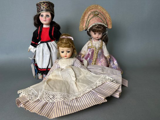 Three Vintage Dolls, Effanbee & Louisa M Alcott