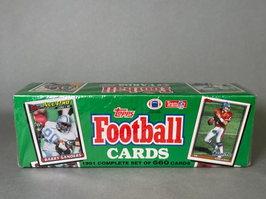 Never Opened 1991, Topps Football Cards