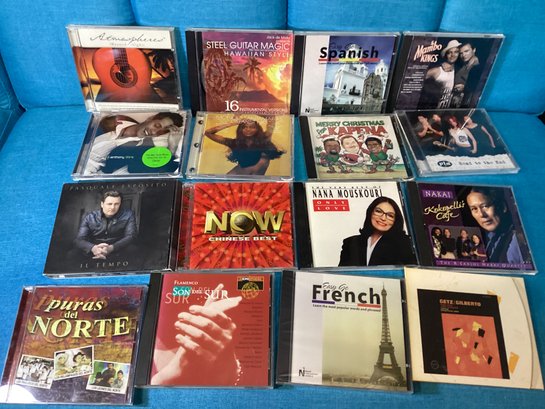 International Music CDs Lot Of 28 Music Language Learning Collectors Lot