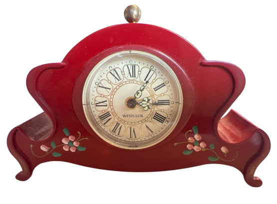 Westclox 1974 Decorative Mantel Clock Model 12142