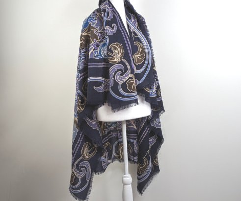 Gorgeous Vintage Shawl From Liberty Of London