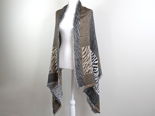 Animal Print Design Scarf/shawl