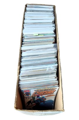 Long Box 1 Packed With Comic Books