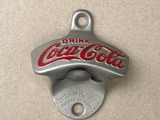 Fantastic Antique COCA - COLA Bottle Cap Opener By STARR X - ORIGINAL PAINT - 1930s - 1940s - Looks Never Used