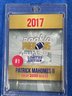 2017 Rookie Phenoms Patrick Mahomes II Gold Platinum Rookie Card #1   Only 2000 Made.