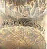 Vintage 1973 Male Plaster Bust Signed Nickelsen