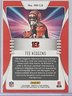 2020 Panini Rookies And Stars Tee Higgins Red Parallel Rookie Rush Rookie Card #RR-13
