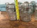 Large Group Of Vintage Glass Jars & Lids By Ball, Atlas & More!