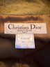 Authenticated Christian Dior Long Agneau Lambskin Jacket Size 10