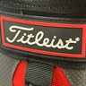 A Brand New TITLEIST Red And Black Rockrimmon CC Golf Bag