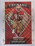 2021 Panini Rookies And Stars Jerry Rice Crusade Red Wave Prizm Card #CR-18