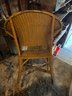1940s Wicker-Rattan Chair