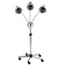 Pibbs 3- Headed Salon Heat Lamp With 5- Star Base And Flexible Chrome Arms ( Retail $389 )  1 Of 2