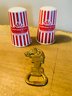 Antique Belmont Park Brass Opener And Yonkers Raceway Shakers