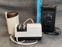 3 Electric Kitchen Appliances-farberware Can Opener,krups Coffee Spice Grinder, Chef's Choice Knife Sharpener