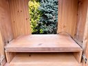 Solid Pine Armoire/media Cabinet