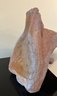 Mother & Child Giacometti Style Pottery Sculpture Signed Austin