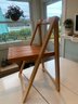 Beautiful & Unusual Folding Table With Four Chairs