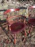Vintage Nichols & Stone Spindleback Wooden Chairs