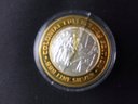 Foxwoods Limited Edition Collectors Series Gaming Token .999 Pure Silver In Plastic Holder