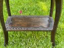 Early 1900s Antique Liberty's London Japanese Carved Side Table