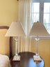 Pair Of Acrylic Table Lamps