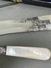 Mother Of Pearl Knives & Spoon