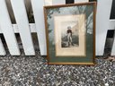 Nicely Framed Antique English Print