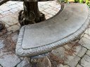 A Beautiful Concrete Table & Benches