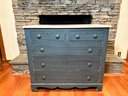 A Beautiful Signed Antique Dresser With Marble Top