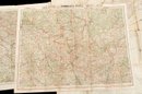 A Four Piece Collection Of World War I Era Maps Of France