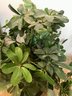 Pair Of Large And Realistic Faux Greenery Plants