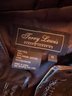 Terry Lewis Brown Leather Jacket Size M