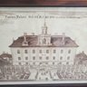 Oversized Magnificent European Palacial Estate Framed Print With Gardens