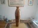 Majestic Tall Copper Vase From India