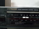 Fisher Audio Component System, Turntable,FM Stereo, Cassette Player, Compact Disc Player,and Two Speakers WA