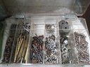 Awesome Assortment Of Hardware Screws,washers,nuts, Bolts,cotter Pins,brad Nails,wing Nuts.  B5