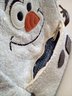 Disney Parks Loungefly Olaf Seqined Backpack With Leather Straps & Accents   C4