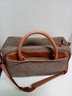 Hartmann Beautiful Tweed Legend Style Bag With Accessories -take A Weekend Off!